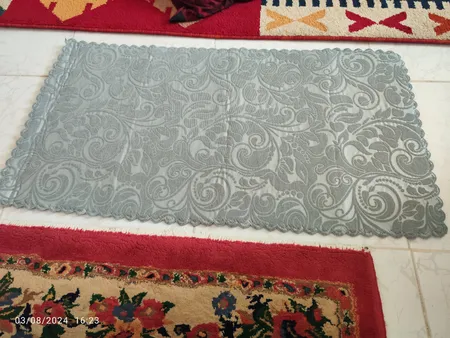 نمگیر کنار سینک طرح گل