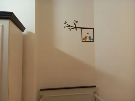 استیکر چوبی باروچین طرح Lovly Birds