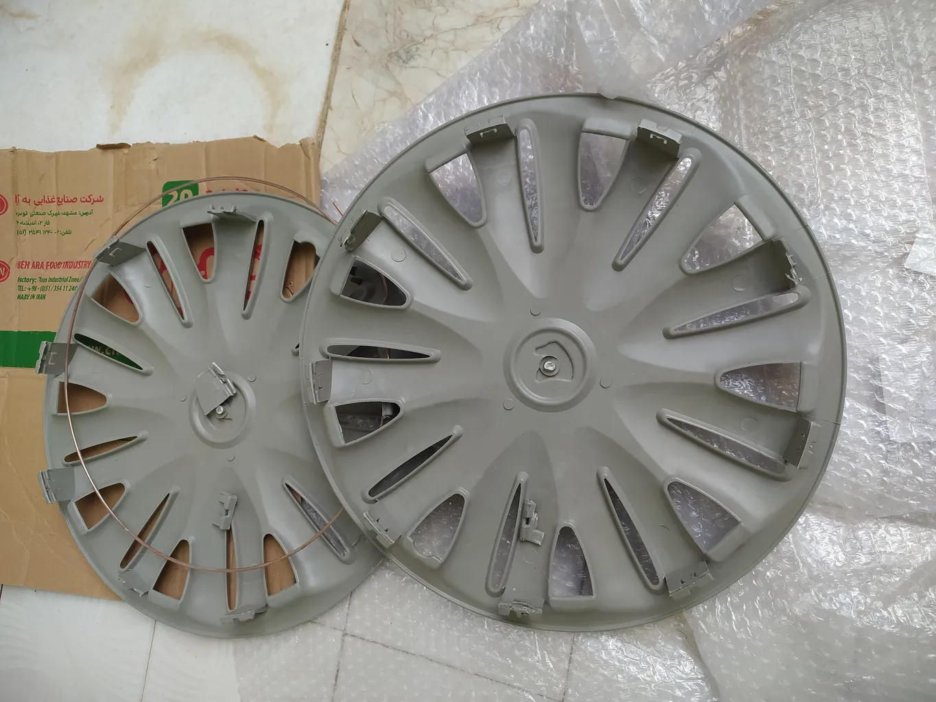 قالپاق چرخ مدل ACSamand سایز 15 اینچ مناسب برای سمند