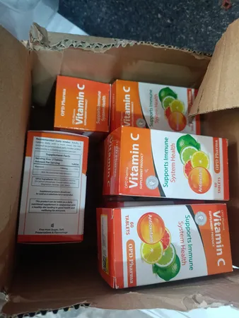 قرص جوشان ویتامین ث با طعم پرتقال  هلث اید - 1000 میلی گرم بسته 20 عددی