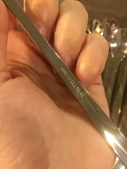 قاشق شربت خوری ناب استیل مدل Florence