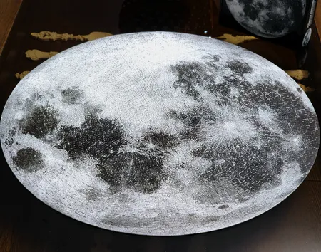 پازل 1000 تکه طرح ماه مدل دایره