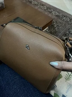 کیف رودوشی زنانه چرم مشهد مدل S5316-014