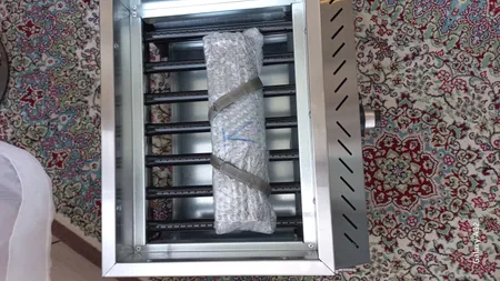 کباب پز آتش مهر مدل گازی استیل 45