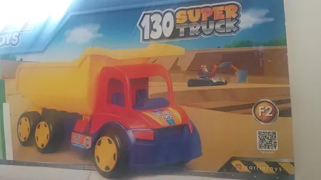 ماشین بازی زرین تویز مدل کامیون سوپر معدن F2