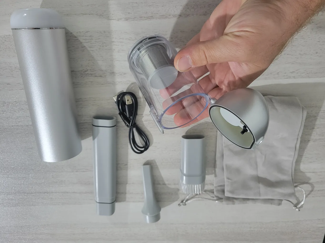 جارو شارژی بیوا مدل BVC-02s