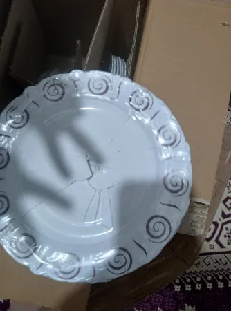 سرویس غذاخوری 25 پارچه 6 نفر مدل  اسپیرال