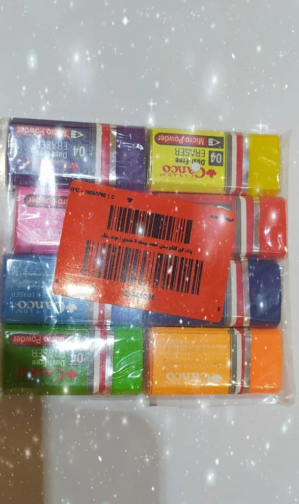 پاک کن کنکو مدل color بسته 8 عددی