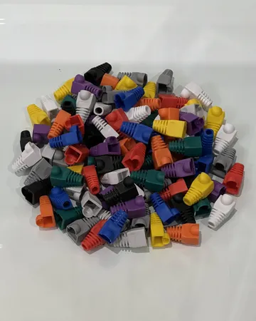 محافظ سوکت شبکه RJ45 مدل B-2 بسته 100 عددی