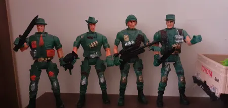 اسباب بازی جنگی مدل سرباز کد SOL11 مجموعه 21 عددی