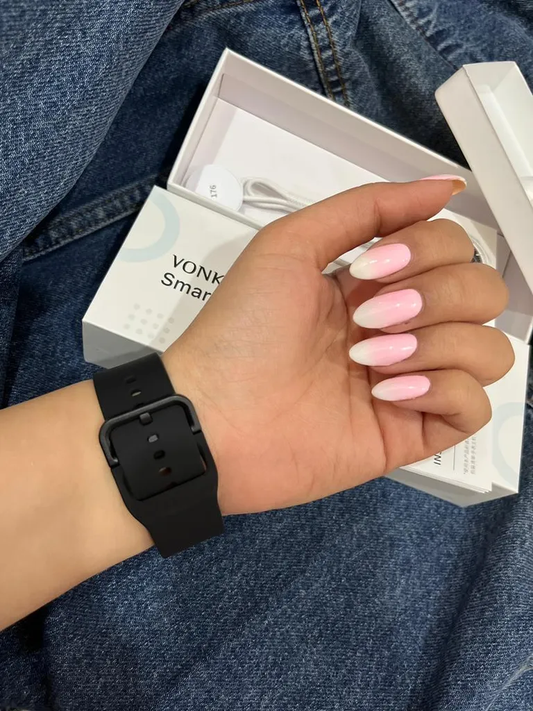 ساعت هوشمند 46mm وونک مدل Galaxy 8 با بند سیلیکون