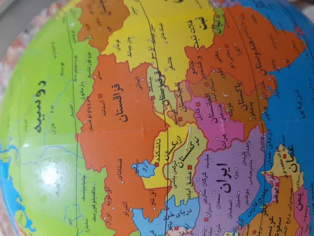 کره جغرافیایی مدل پایه دار مدل 1120