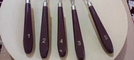 کاردک نقاشی آرتیست کد 1005 بسته 5 عددی