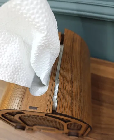 جعبه دستمال کاغذی دکو مارکت کد 662211