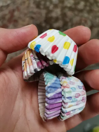 کپسول کاپ کیک مدل ke16 بسته 60 عددی