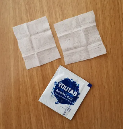 پد الکلی یوتاب کد 7070 بسته 100 عددی