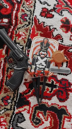 ست تفنگ بازی مدل کلانتر