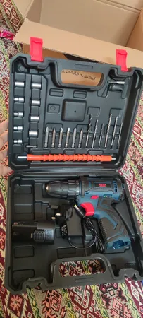 دریل شارژی باس مدل 18V مجموعه 27 عددی