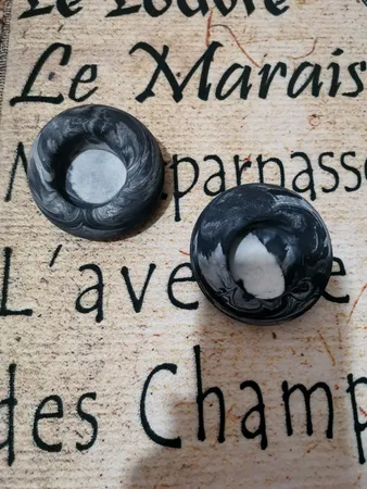 جاشمعی مدل بتنی طرح سنگ