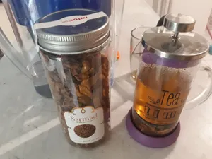 تجریه خرید دمنوش میوه ای به و سیب ممتاز سرمد - 250 گرم