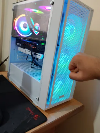 کیس کامپیوتر گیم دیاس مدل AURA GC2 ELITE WH