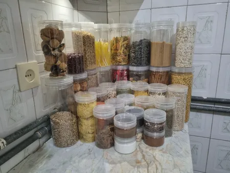 بانکه مدل استوانه ای کد 4 مجموعه 4 عددی