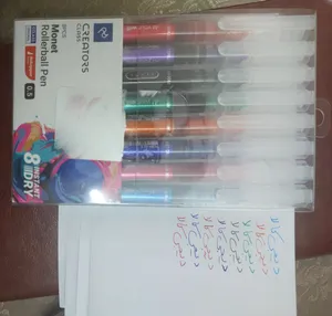 تجریه خرید روان نویس کریتورز کلاس مدل Monet رنگی مجموعه 8 عددی