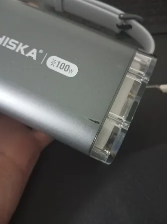 پاوربانک 100 وات هیسکا مدل HP-444PD ظرفیت 40000 میلی آمپر ساعت