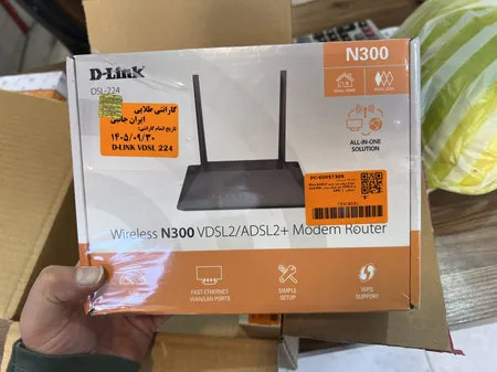 مودم روتر بی سیم ADSL2 Plus و VDSL2 دی لینک مدل DSL-224 NEW