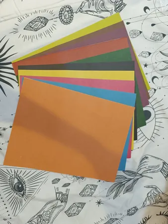 مقوا رنگی کد a-n1904 سایز A4 بسته 10 عددی