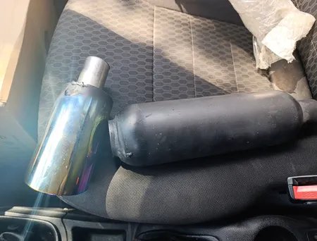 منبع اگزوز مدل کپسولی