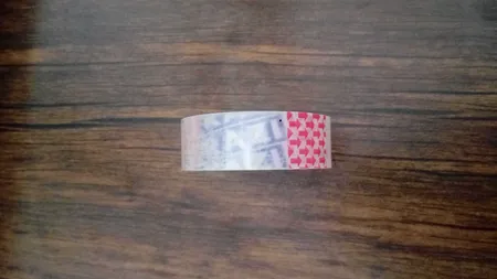 چسب نواری رازی کد 222 عرض 1.8 سانتی متر بسته 2 عددی