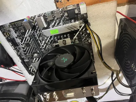 سیستم خنک کننده بادی پردازنده دیپ کول مدل GAMMAXX AG400 LGA1700