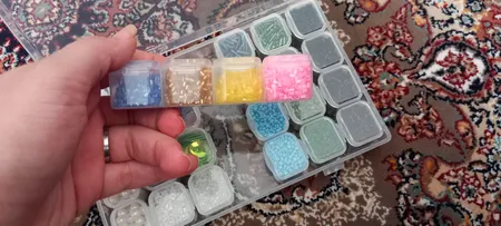 جعبه ابزار خیاطی مدل نظم دهنده منجوق کد 00