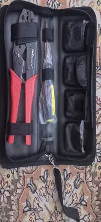 انبر پرس سرسیم مدل 6976 به همراه پیچ گوشتی مجموعه 6 عددی