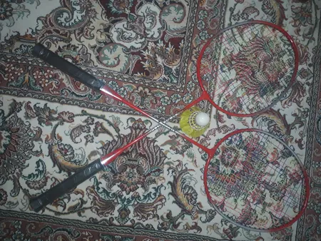 راکت بدمینتون فاکس مدل Super Power بسته 2 عددی سایز US: 4 1/8 - Euro: 1