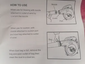 تجریه خرید دستگاه دمنده و مکنده ادون کد ED-MB-23A