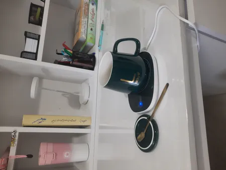 ماگ حرارتی لاکی مدل 1314 به همراه صفحه گرمکن برقی