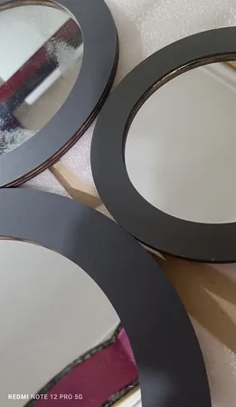 آینه  الف مدل  گرد دلسا کد 321 مجموعه 3 عددی