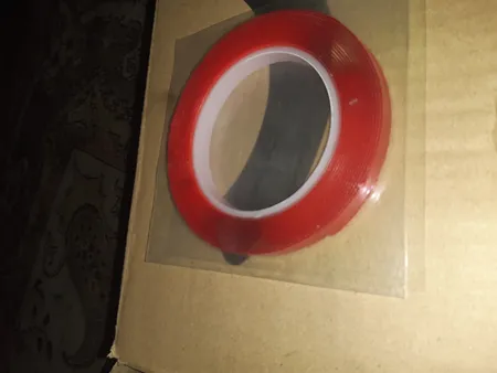 چسب دوطرفه مدل ژله ای شفاف طول 5 متر