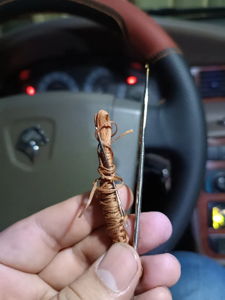 روکش فرمان فرمونو مدل بازودار طرح کلاسیک مناسب برای سمند