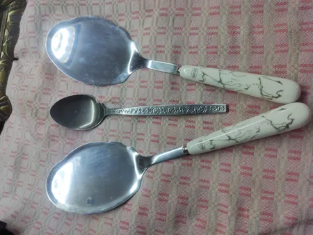 کفگیر طرح ماربل کد 123