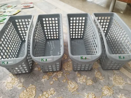 سبد نظم دهنده یخچال مدل organizer02 بسته 2 عددی