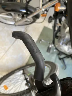 محافظ دسته ترمز دوچرخه مدل سیلیکونی