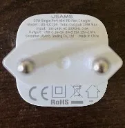 شارژر دیواری 20 وات یوسمز مدل US-CC124