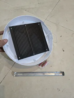 چراغ سقفی 24 وات شاهچراغ مدل روژان طرح روکار گرد