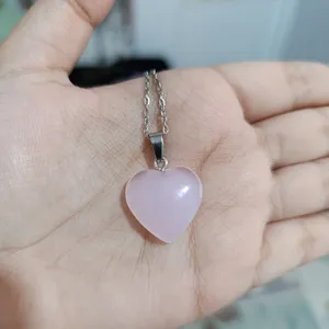 تجریه خرید آویز گردنبند زنانه مدل رز کوارتز کد 010