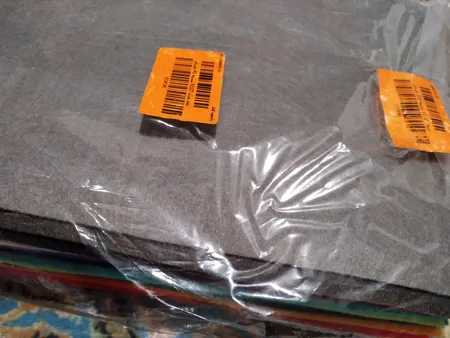 بسته ی 40 رنگ نمد ایرانی هنری ساز کد 1305