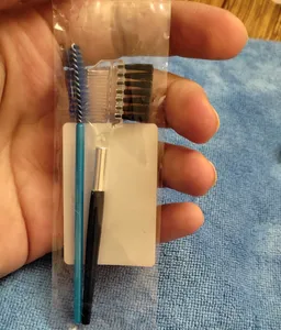 تجریه خرید شانه ابرو و برس ریمل مدل PRO