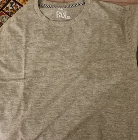 تی شرت آستین کوتاه مردانه رانژ مدل یک جان چه بود صد جان منی 1199-23RA06